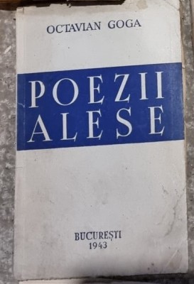 Poezii alese - Octavian Goga foto