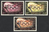 SERIE YEMEN--SPORT-JOCURILE OLIMPICE--SUPRATIPAR--1969--MNH, Nestampilat