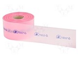 Pungă de protecție ESD 250m x 100mm 90um polietilenă EUROSTAT GROUP