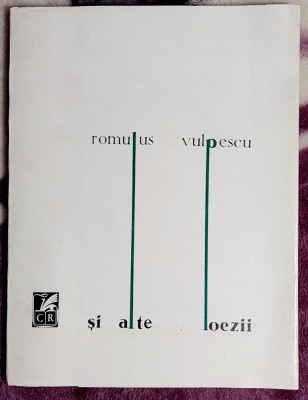 Si alte poezii - Romulus Vulpescu foto