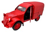 Macheta 1/34-1/39 Citroen 2Cv Fourgonnette Rosu replica metal