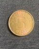 Moneda 5 ore 1983 Suedia, Europa