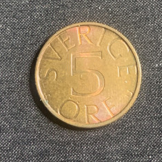 Moneda 5 ore 1983 Suedia