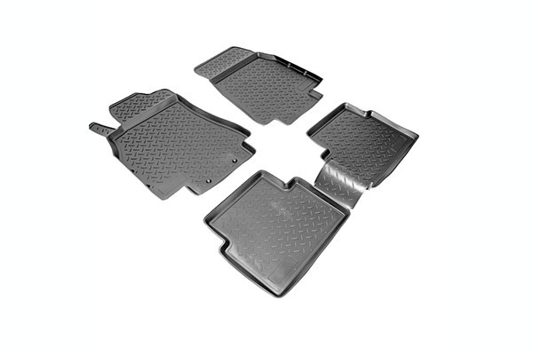 SET COVORASE AUTO CAUCIUC FIT MERCEDES-BENZ A (W169) (2004-2008) - 5 PCS