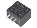Convertor DC/DC 7,5W 18-32V la 15V 0,5A SIP3