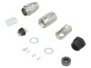 Conector M16 Mufă Tată 5-Pin Lipire pe Cablu 300V Drept