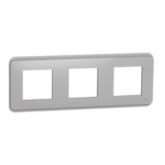 Rama Ornament 3P Schneider Unica Pro aluminiu NU400630