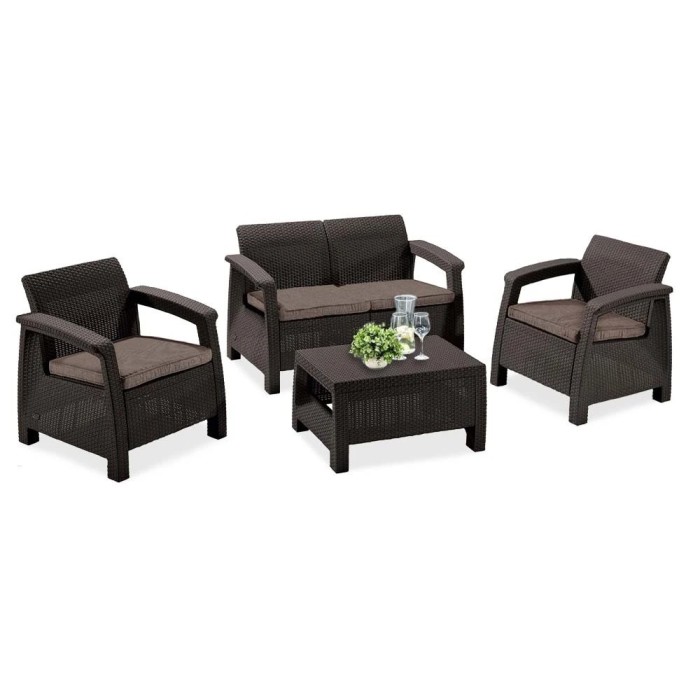 Curver Set de mobilier de gradina Corfu II Mobalis Homvera