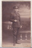 Bnk foto - Plutonier de aviatie - Foto E Popp Ploiesti, Romania 1900 - 1950, Sepia, Militar