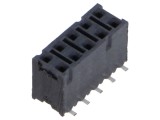 Conector şiruri pini mamă 10 pini 2,54mm aurit SMT SAMTEC
