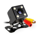 Camera marsarier HD cu 4 led-uri, Color CCD, rezistenta la apa, RearView