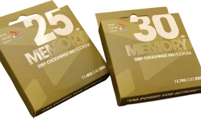 Fir Monofilament ONE MORE CAST Tackle Super Stiff Chod-Hinge Rig Hooklink, 0.50mm, 30lbs, 13.7kg, 20m