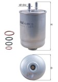 MAHLE KL 485/16D filtru combustibil