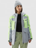 Geacă de snowboard membrana 10000 pentru femei - verde, 4F Sportswear