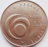 2217 Cuba 1 peso 1979 Nonaligned Nations Conference (tiraj 3.000) km 191, America Centrala si de Sud