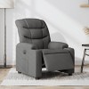 VidaXL Fotoliu rabatabil electric, gri &icirc;nchis, material textil 3206628