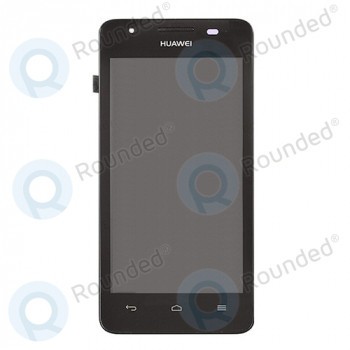 Huawei Ascend G510 Capac frontal modul display + LCD + digitizer negru foto