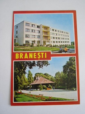 QW23 B - Carte postala - tematica turism - vedere - Romania - Branesti 1 foto