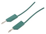 Cablu măsurare HIRSCHMANN 60VDC 30VAC 16A 0,5m verde cod 934060104