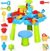 Masuta Joaca Apa Nisip Rovo J9125, Accesorii Incluse, Interior/Exterior, Joc Educativ, Forme Nisip, Galetusa, Stropitoare