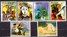 DB Arta Paraguay Picturi Picasso serie MNH foto