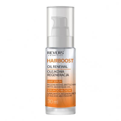 Ser regenerant pentru par fragil cu ulei abisinian, Hairboost, Revers foto