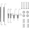 Set accesorii, sabot de frana RENAULT SCENIC II (JM0/1) (2003 - 2009) BOSCH 1 987 475 257