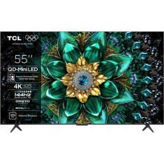 Televizor TCL Mini LED 55Q6C, 138 cm, Smart Google TV, 4K Ultra HD, (Model 2025)