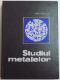 STUDIUL METALELOR de MARIN TRUSCULESCU , 1977