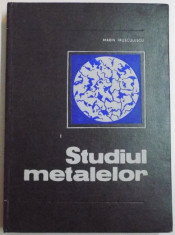 STUDIUL METALELOR de MARIN TRUSCULESCU , 1977 foto