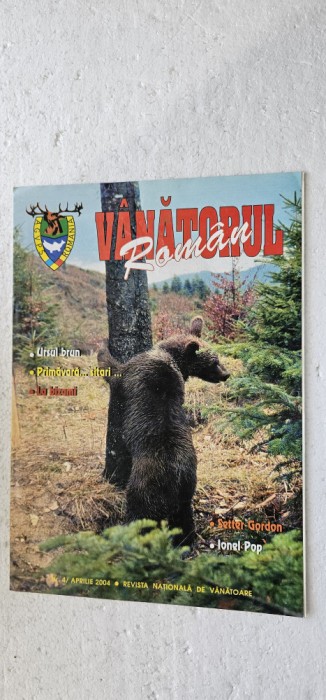 REVISTA VANATORUL ROMAN , ANUL 2004 , NR 4