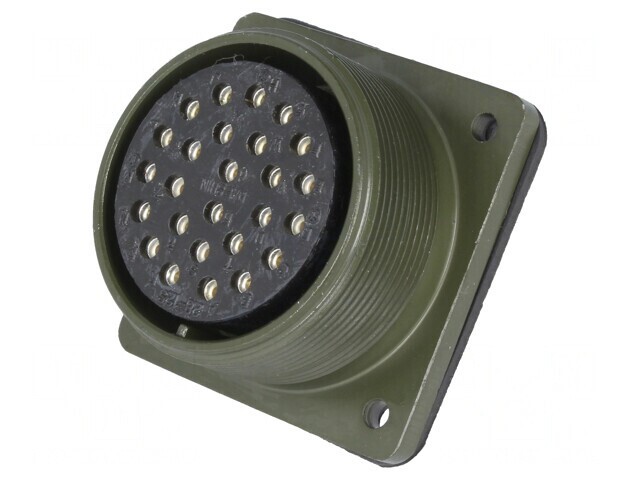 Conector Circular Aluminiu 28 MS/DS Oliv