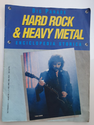 Revista Hard Rock &amp;amp; Heavy Metal, Big Parade nr 1, 30 pag, in italiana foto