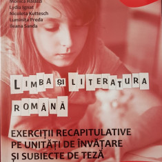 LIMBA SI LITERATURA ROMANA EXERCITII RECAPITULATIVE PE UNITATI CLASA A V-A Dobra