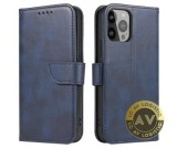 Husa Smart Magnetic Flip Albastra Xiaomi Redmi Note 12, functie stand, inchidere magnetica