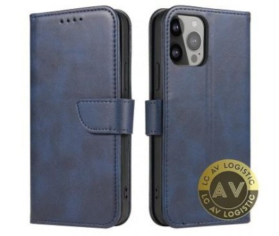 Husa pentru Xiaomi Redmi Note 12 OEM Smart Magnetic Flip Albastra foto