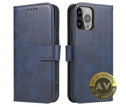 Husa pentru Xiaomi Redmi Note 12 OEM Smart Magnetic Flip Albastra