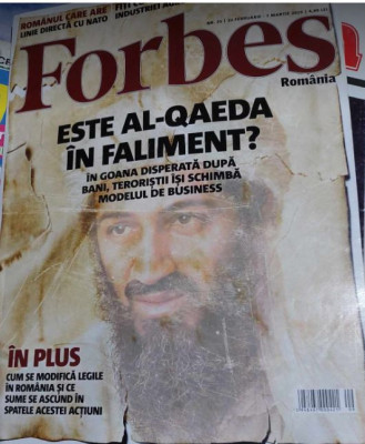 revista FORBES (22 februarie - 7 martie 2010) foto