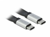 Cablu USB 3.2-C Gen 2 FPC Flat Ribbon PD 3A E-Marker 22cm, Delock 85926