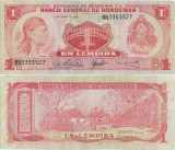 1974 ( 11 III ) , 1 lempira ( P-58 ) - Honduras