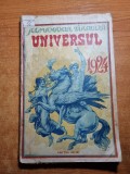 Almanahul ziarului universul 1924-regelel ferdinad,regina maria,reclame,sfaturi