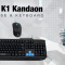 Kit Gaming Tastatura A+ K1 Kandaon + Mouse F1 Black Noua Sigilata P229