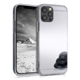 Husa pentru iPhone 12 / iPhone 12 Pro, Silicon, Silver, 55688.42