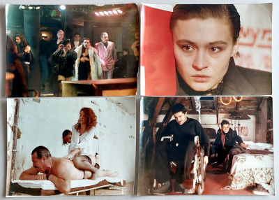 Pepe si Fifi - set 4 foto cinema Romaniafilm 40 x 29 cm, film romanesc 1994 foto