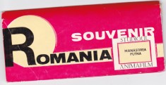 AMS % - SET 6 DIAPOZITIVE - MANASTIREA PUTNA, SOUVENIR ROMANIA