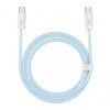 Cablu Date si Incarcare USB-C - USB-C Baseus Dynamic Series, 100W, 1m, Albastru CALD000203
