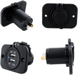Mufa bord USB 12-24V