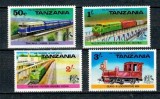 Tanzania 1976 - Locomotive, serie neuzata