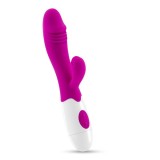 Vibratoare iepuras - Crushious Lollipop Iepuras Vibrator cu 30 de Vibratii si Lubrifiant Gratuit Gland Realist pentru Placere Pura