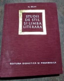 Al. Bojin - Studii de Stil si Limba Literara